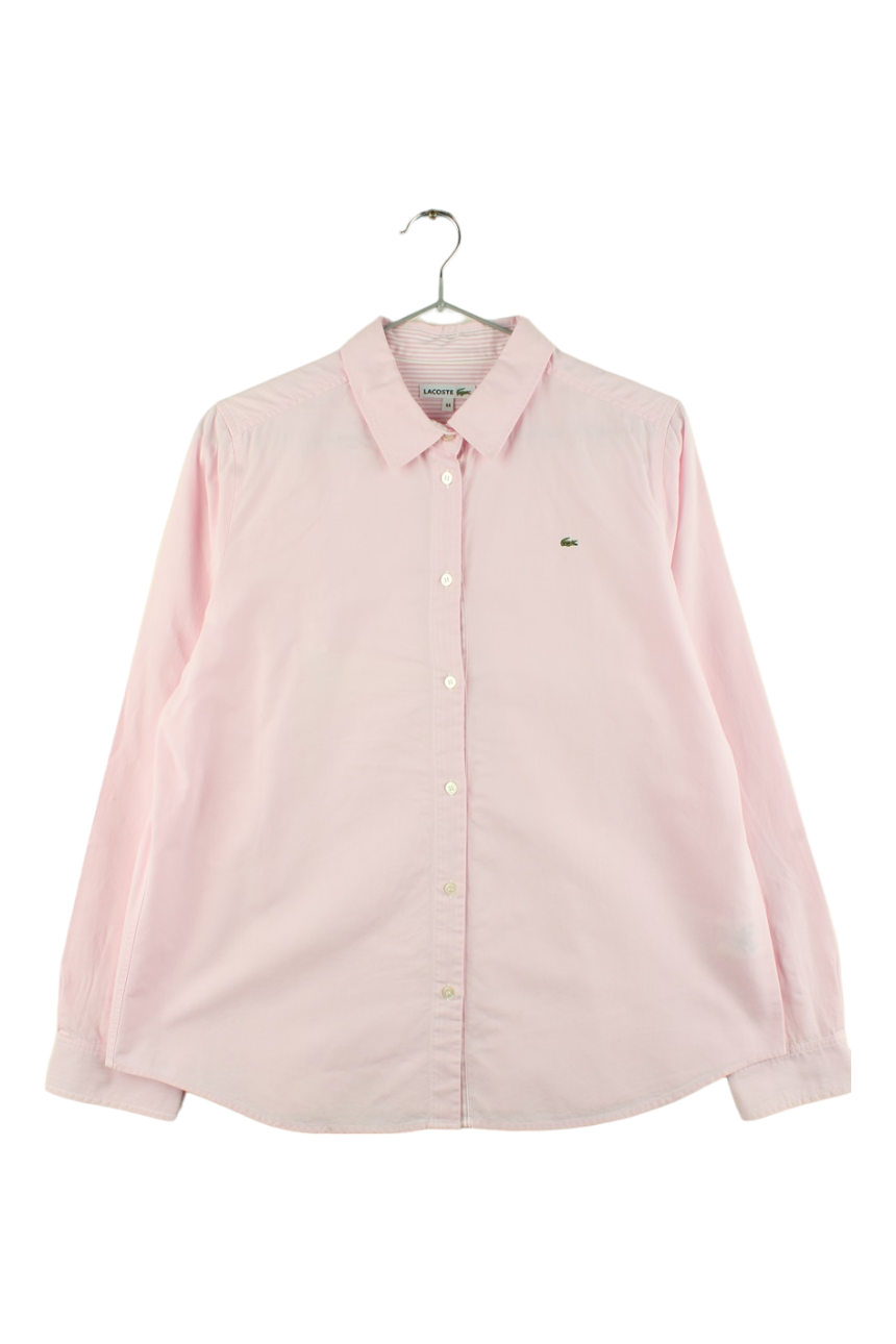 (50%세일)LACOSTE 라코스테 코튼100% 핑크 셔츠 빈트로-37240